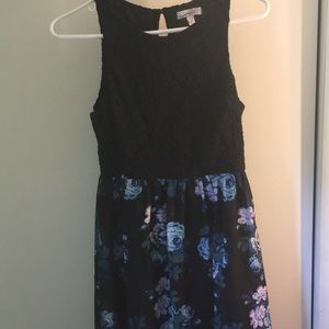 Lace flower dress